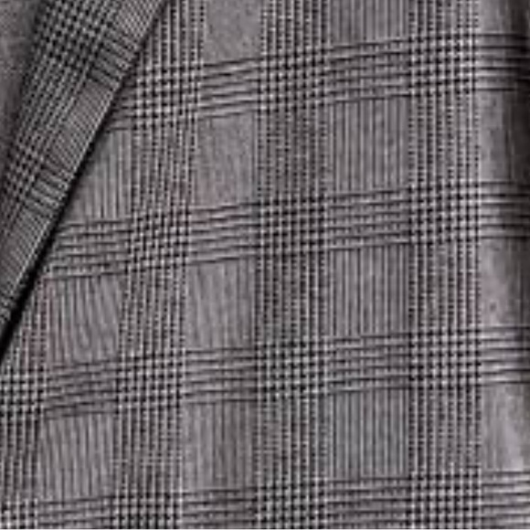 Good Luck Gem Grey and White Oversized Pattern Blazer Size L - Picture 6 of 6